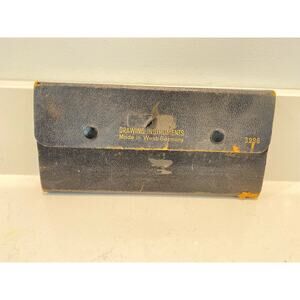 VTG Drawing Instruments Made in West Germany 3996 Style Black Original  Case